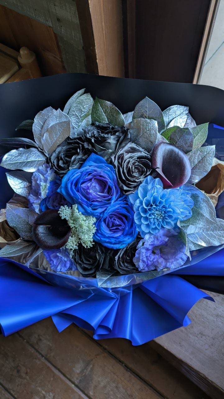 トレンドは黒や灰色？卒業の御祝ブーケ｜愛媛松山｜「パールフローラ」　（愛媛県松山市の花キューピット加盟店 花屋）のブログ